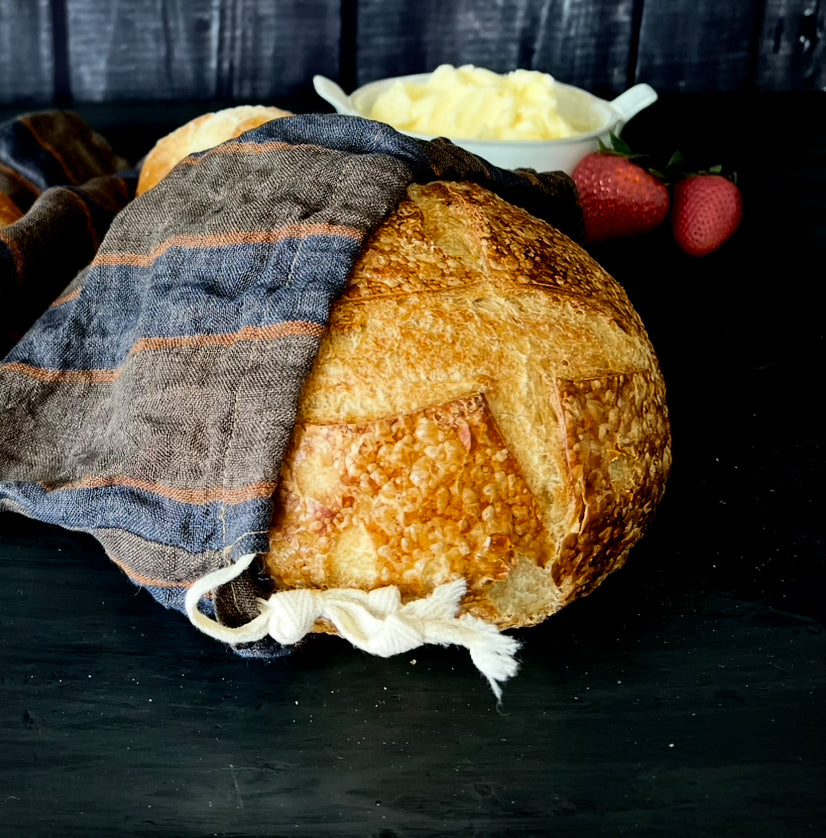 Linen Food Storage Bags-Bread Bags