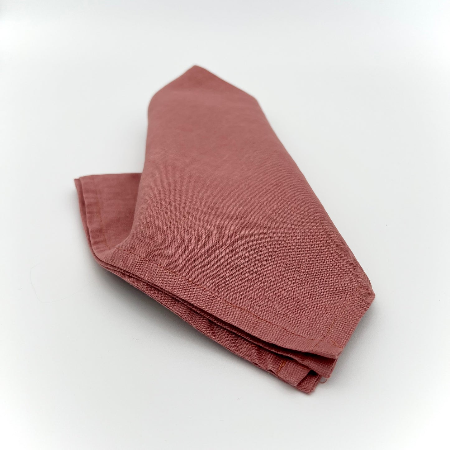 Stonewashed Linen Proofing Towel -Woodrose