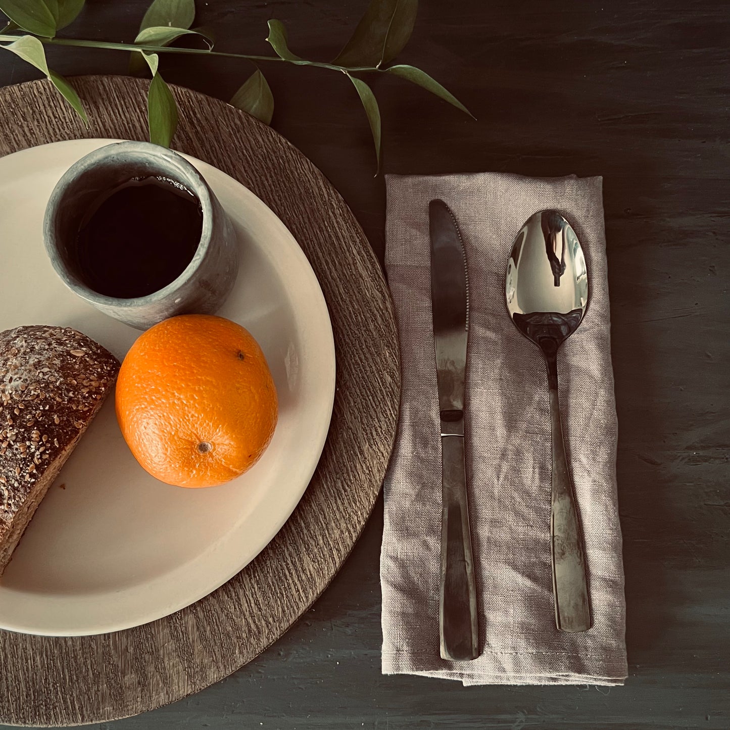 Stonewashed 100%  Linen Napkins-4 Pack