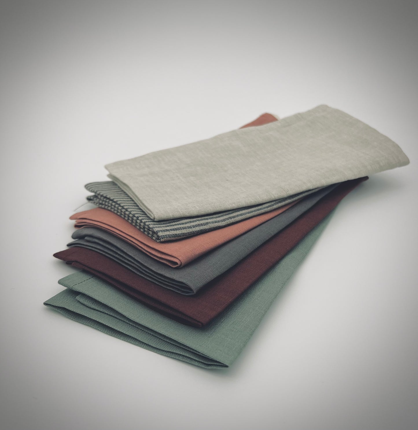 Stonewashed 100%  Linen Napkins-4 Pack