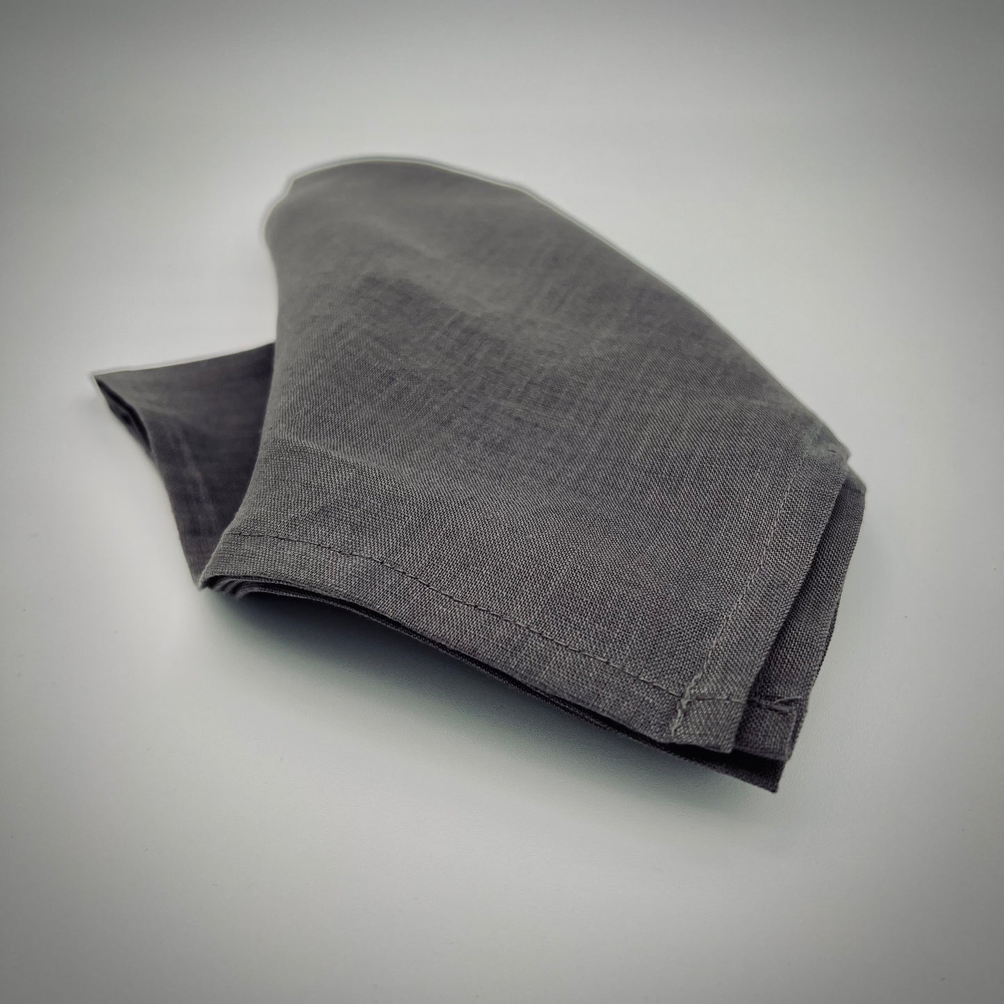 Stonewashed Linen Proofing Towel -Riverstone Gray