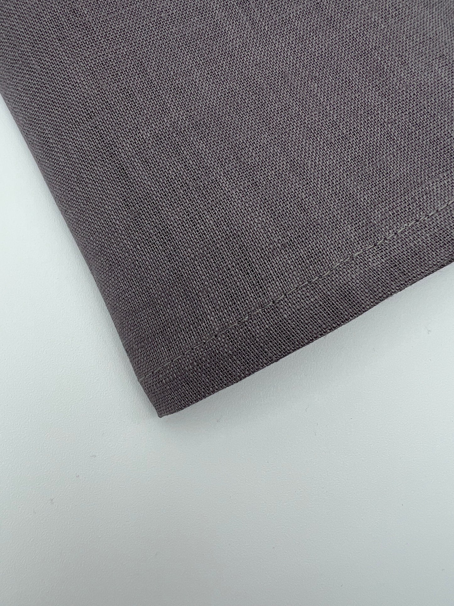 River Stone Gray Linen Tea Towel – Soft Stonewashed 100% Linen Kitchen Towel